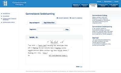 Gammeldansk Seddelsamling