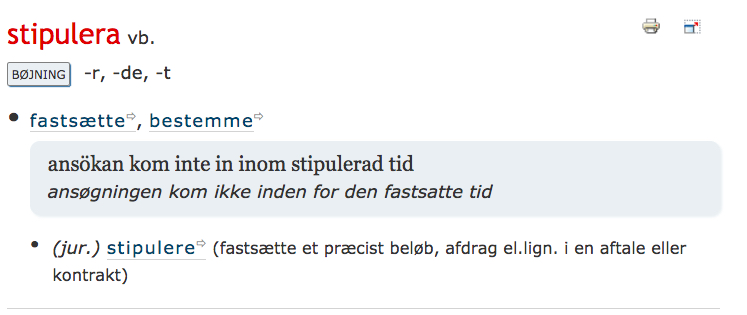 Blomdoft, stipulera og 316 andre nye ord er nu i Svensk-Dansk Ordbog