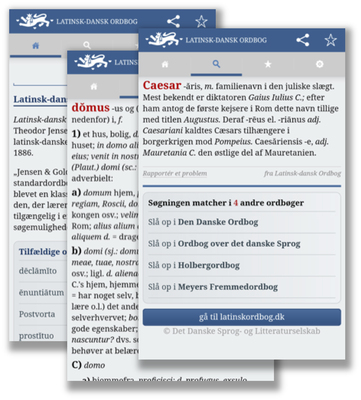 Latinsk-dansk Ordbog: Nu som app