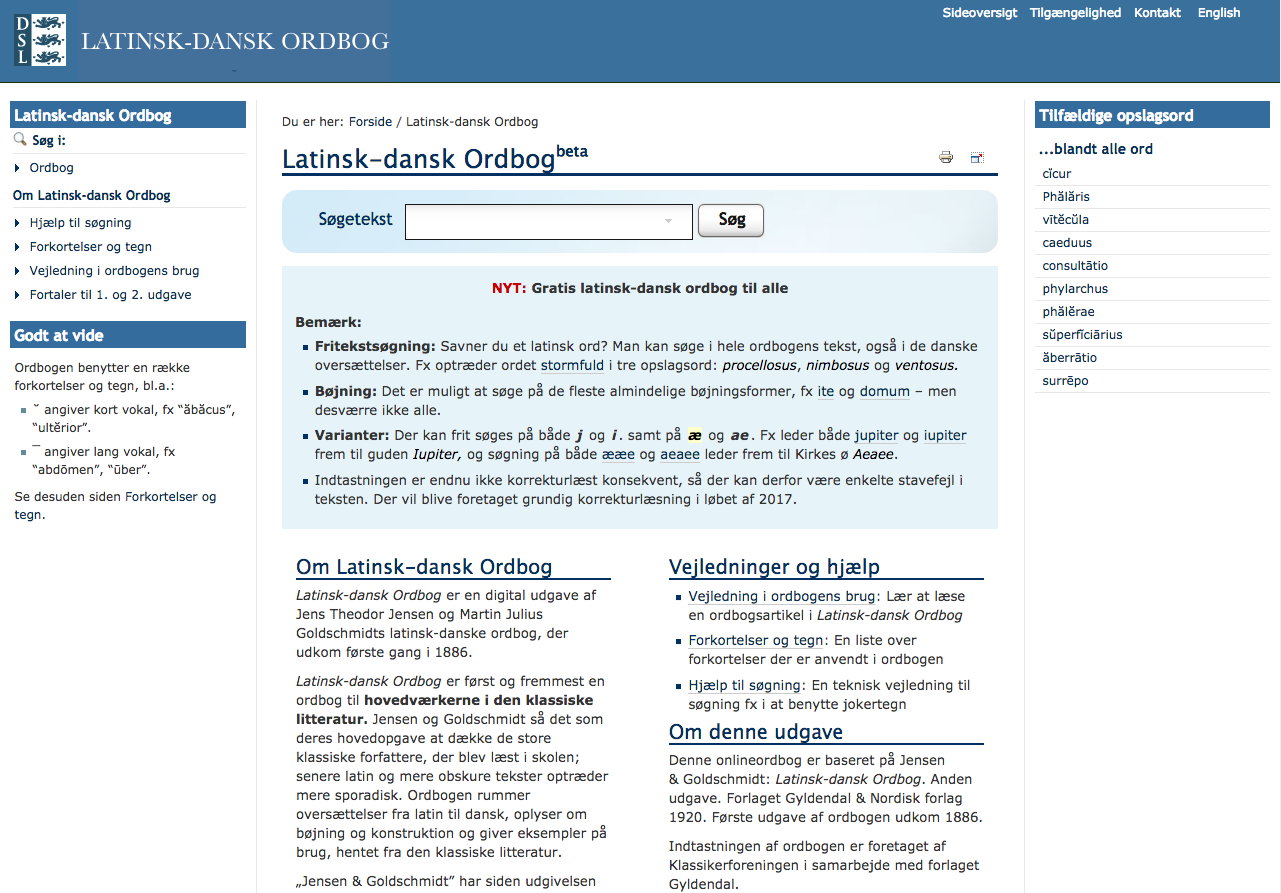 Latinskordbog.dk