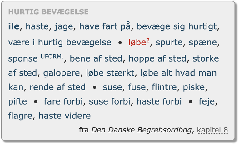 Når ordet ligger lige på tungen - Den Danske Ordbog er opdateret