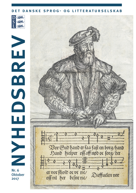 Nyhedsbrev nr. 6: Reformationsjubilæet, Frank Jæger og hvad fruerne Marsvin foretog sig på gulvet