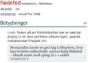 DDO: Flødefod, artikel