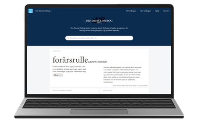 Nyt Ordnet: DDO forside