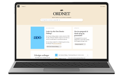 Nyt Ordnet: Forside