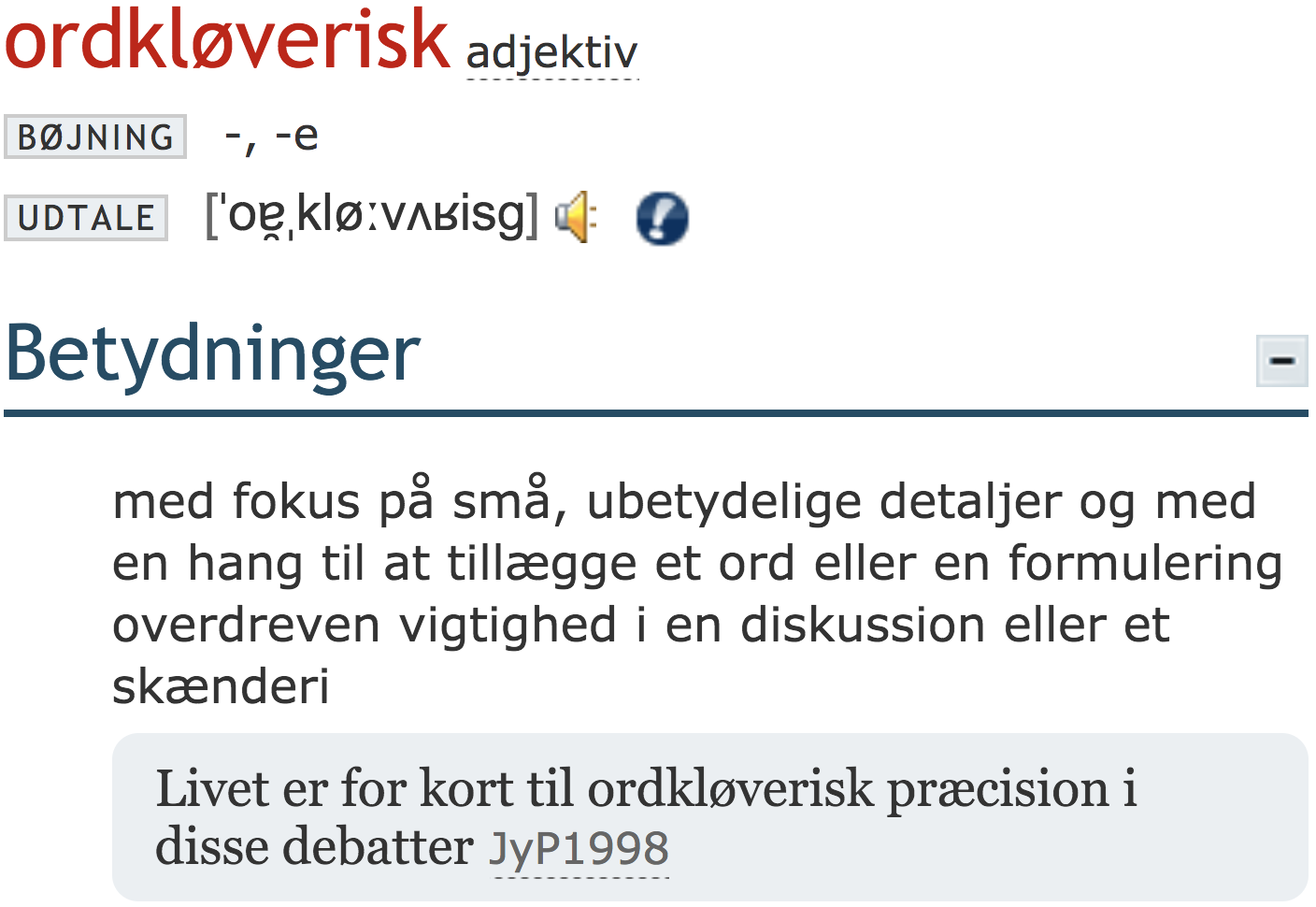 DDO: ordkloverisk